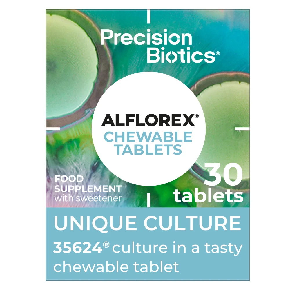 Alflorex® Chewable - Daily Gut Supplement - 30 Tablets Image 1
