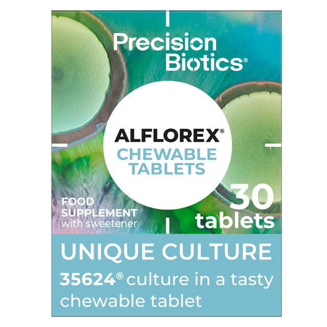 Alflorex® Chewable - Daily Gut Supplement - 30 Tablets