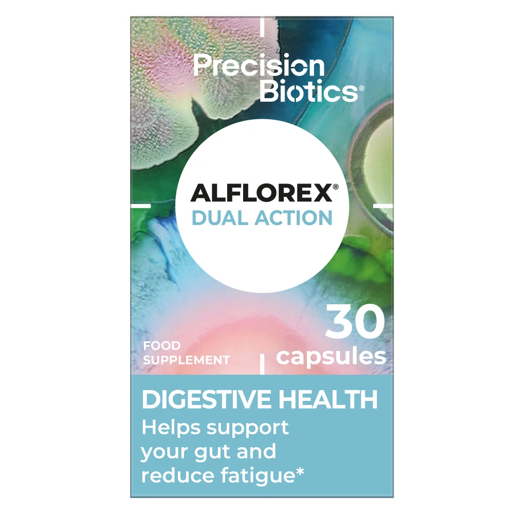Alflorex® Dual Action - Daily Gut & Brain Supplement - 30 Capsules Image 1