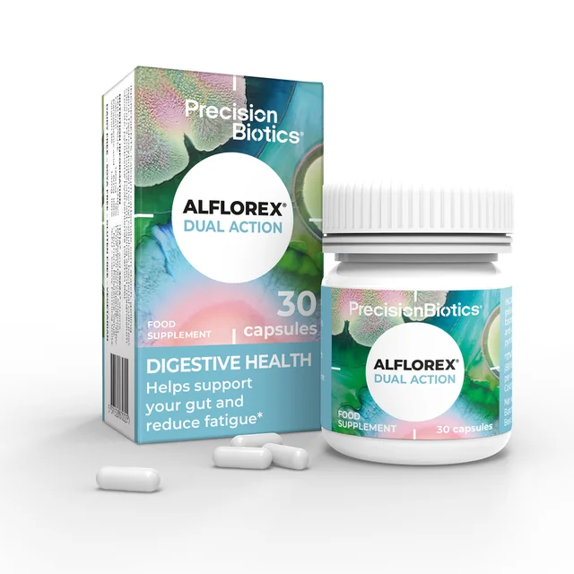 Alflorex® Dual Action - Daily Gut & Brain Supplement - 30 Capsules