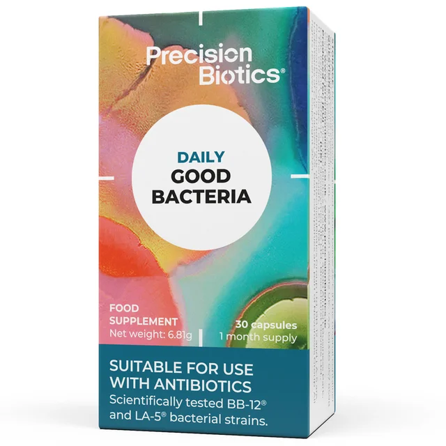 PrecisionBiotics® Daily Good Bacteria Gut Supplement - 30 Capsules