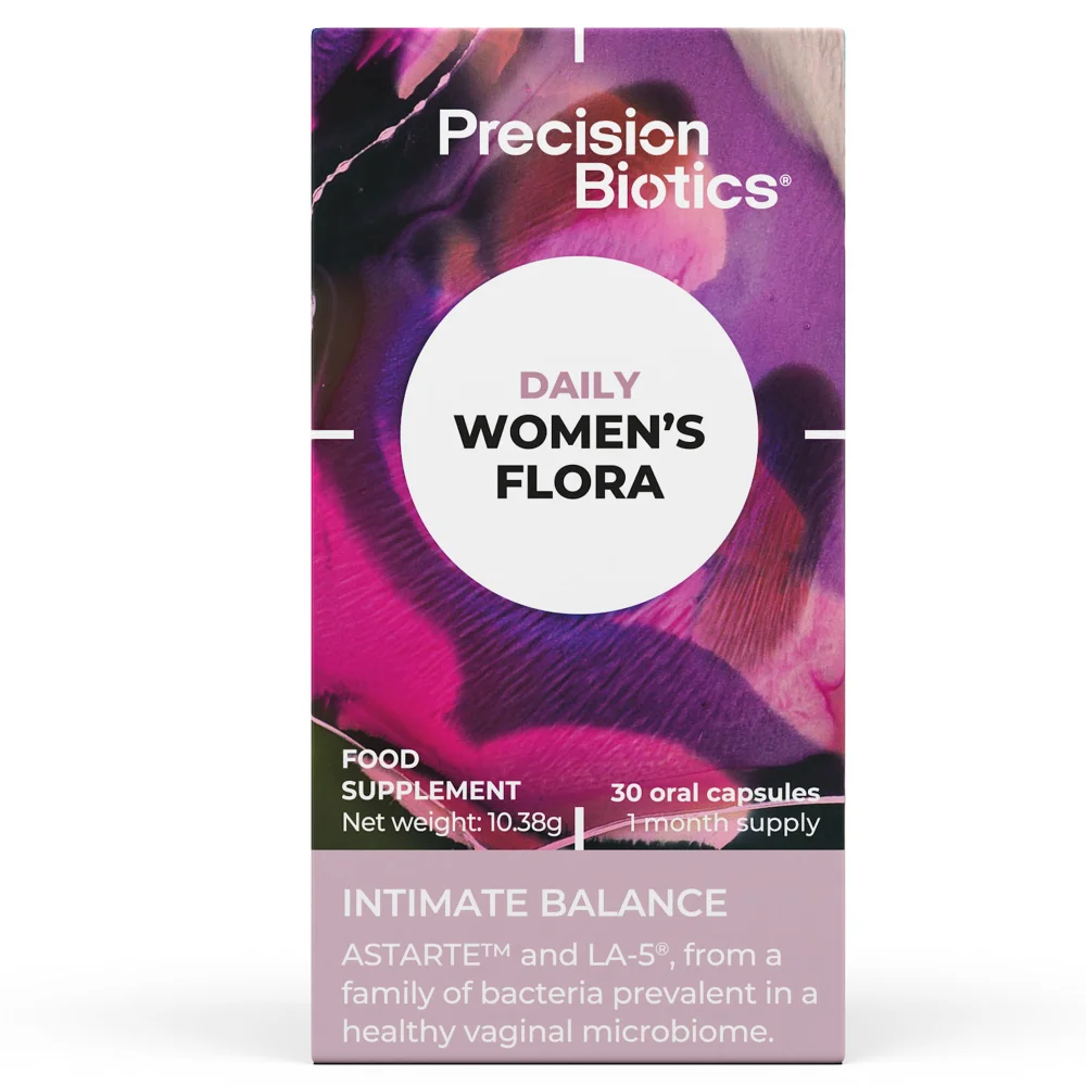 PrecisionBiotics® Daily Women´s Flora Womens Supplement - 30 Capsules Image 1