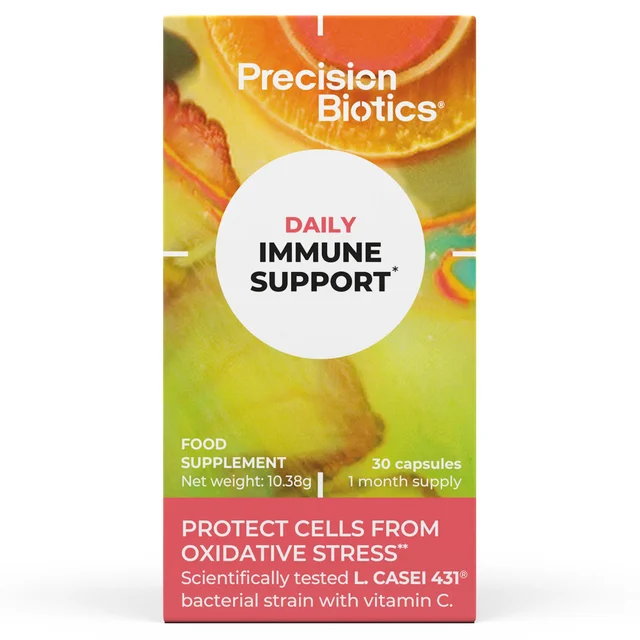 PrecisionBiotics® Daily Immune Support Gut and Immune Health Supplement - 30 Capsules