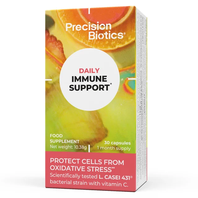 PrecisionBiotics® Daily Immune Support Gut and Immune Health Supplement - 30 Capsules
